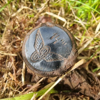 Detail from an oil lamp regulator.