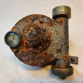 Some places the rust had been more active