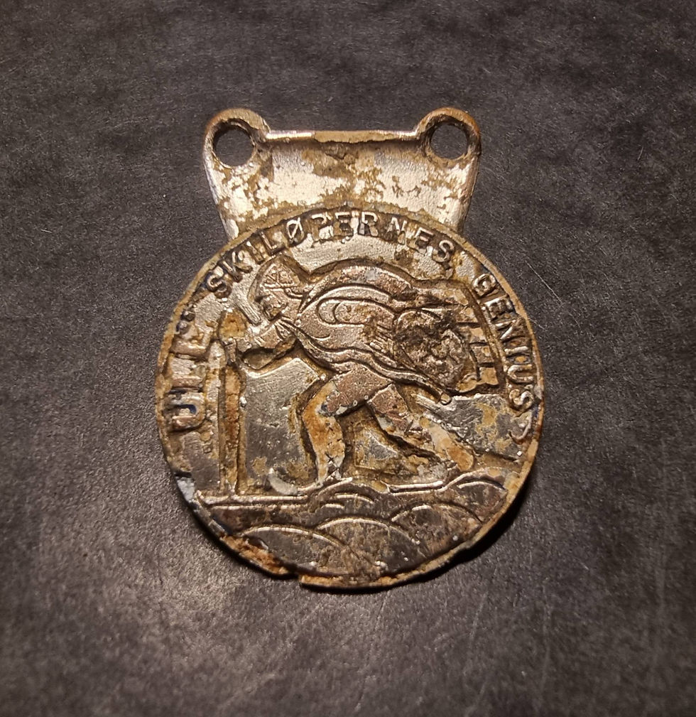 norwegian ULL badge. ULLR
