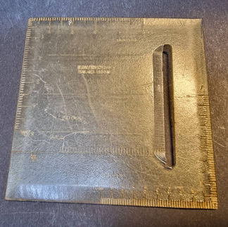 Produced in a sturdy slightly yellow plastic.