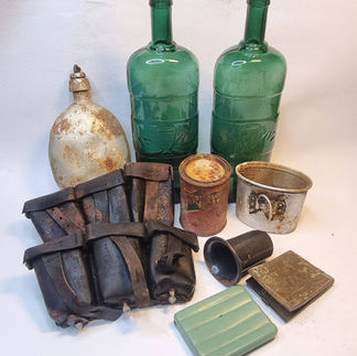 Some of the finds cleaned up.