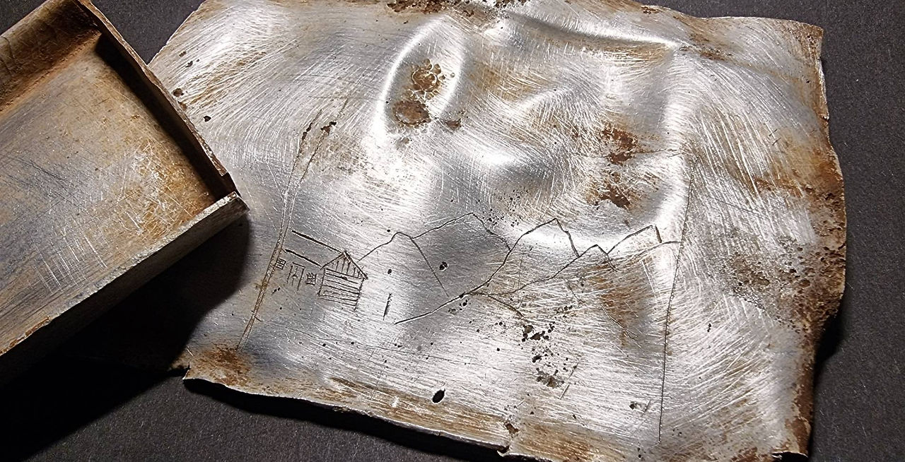 Unfinished trench-art