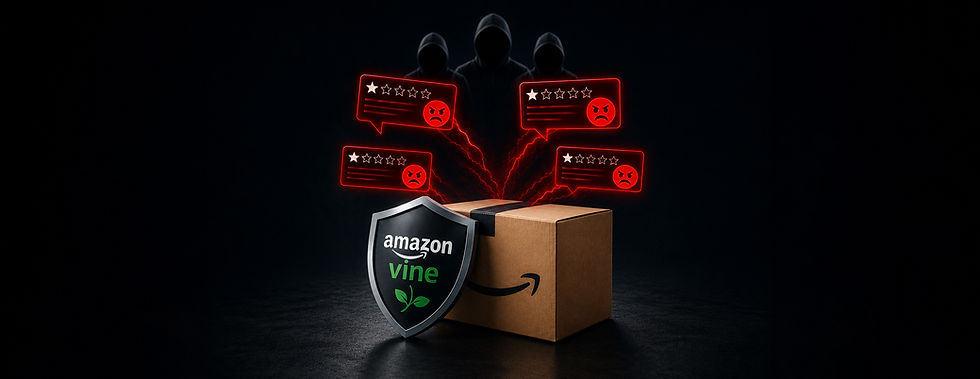 Organised Review Bombing on New Amazon Listings: How Competitors Target Early-Stage ASINs