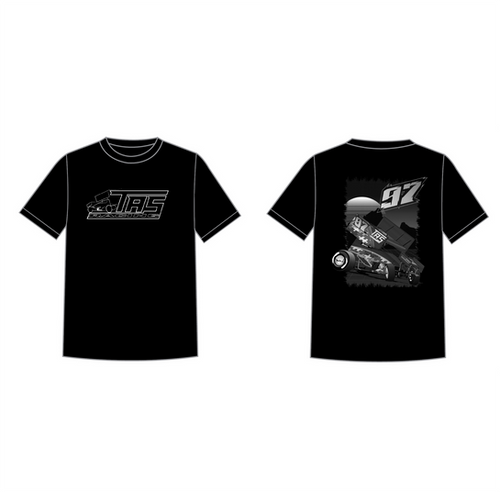 Design Tas Racing TAS RACING Black and white t shirt. | The Autism Sprint