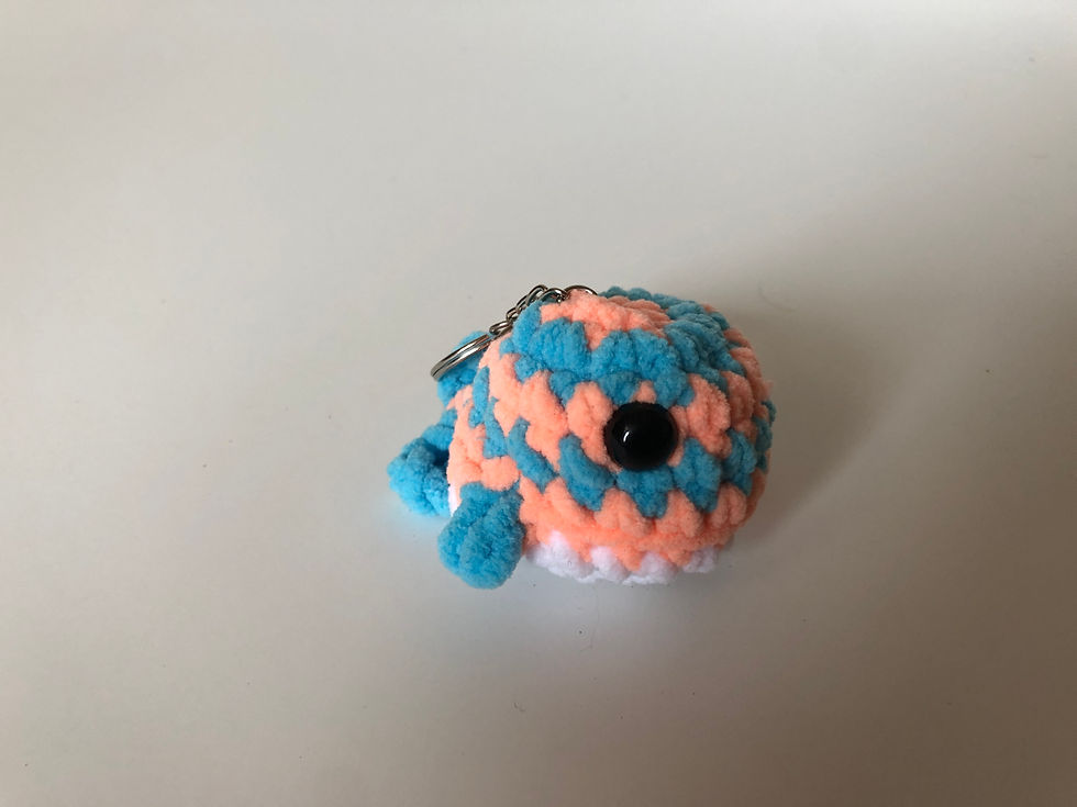 Thumbnail: Whale Keychain