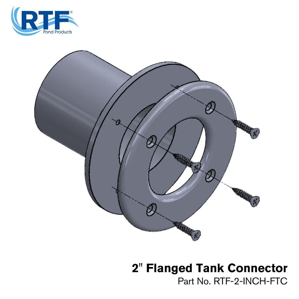 Thumbnail: 2"- Flanged Tank / Liner Connector