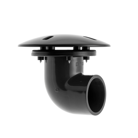RTF Heavy Duty 90 degree bottom drain 40, 43, 50, 56, 63, 75, 82, 90, 110. 1, 2, 3, 4 " inch