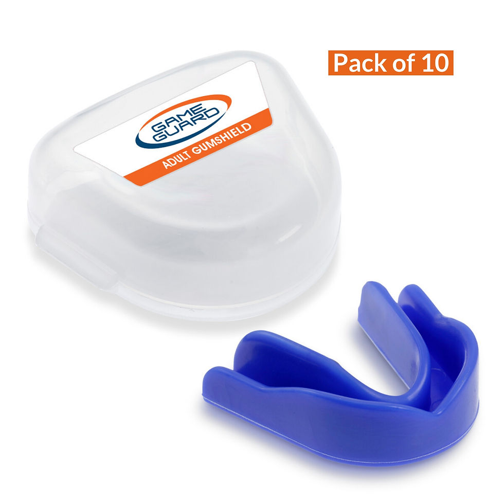 Thumbnail: Product: Pack of 10 - Game Guard Gumshields - Blue Adult