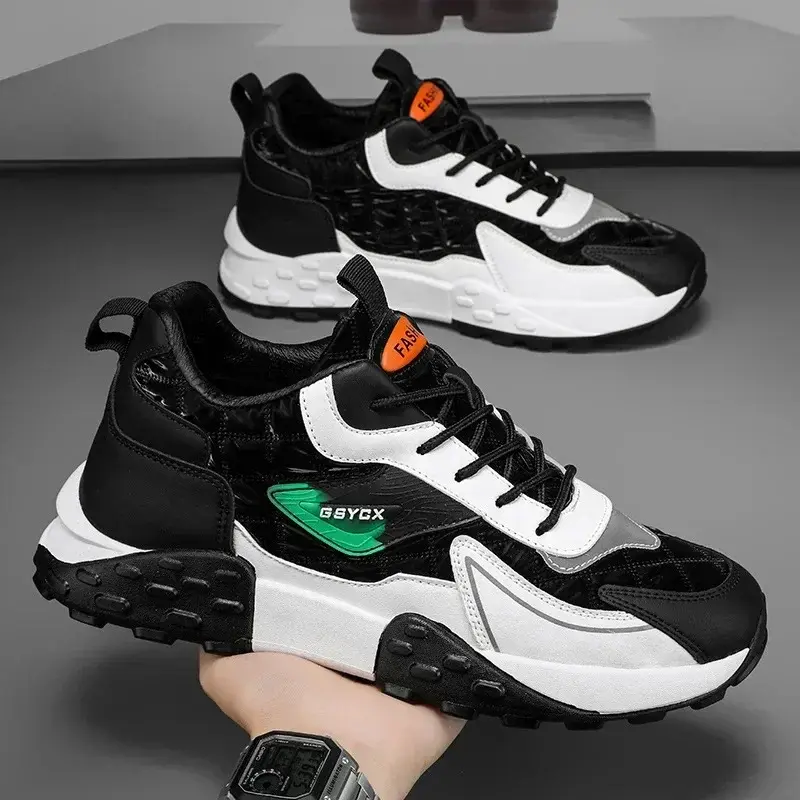 Thumbnail: 2025 New Sneakers Shoes Luxury Platform Male Sneakers High Quality Casua