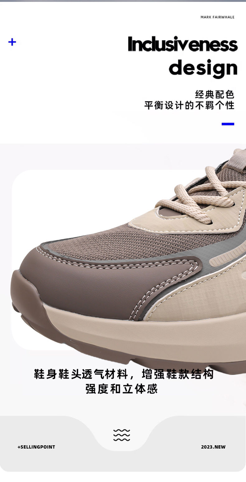 Thumbnail: 2025 New Sports Shoes Comfortable Outdoor Jogging Breathable Lightweight Shock-A