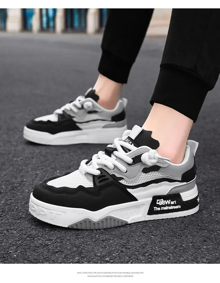 Thumbnail: 2025 new large-sized shoes, all-season fashion and versatile, soft-soled