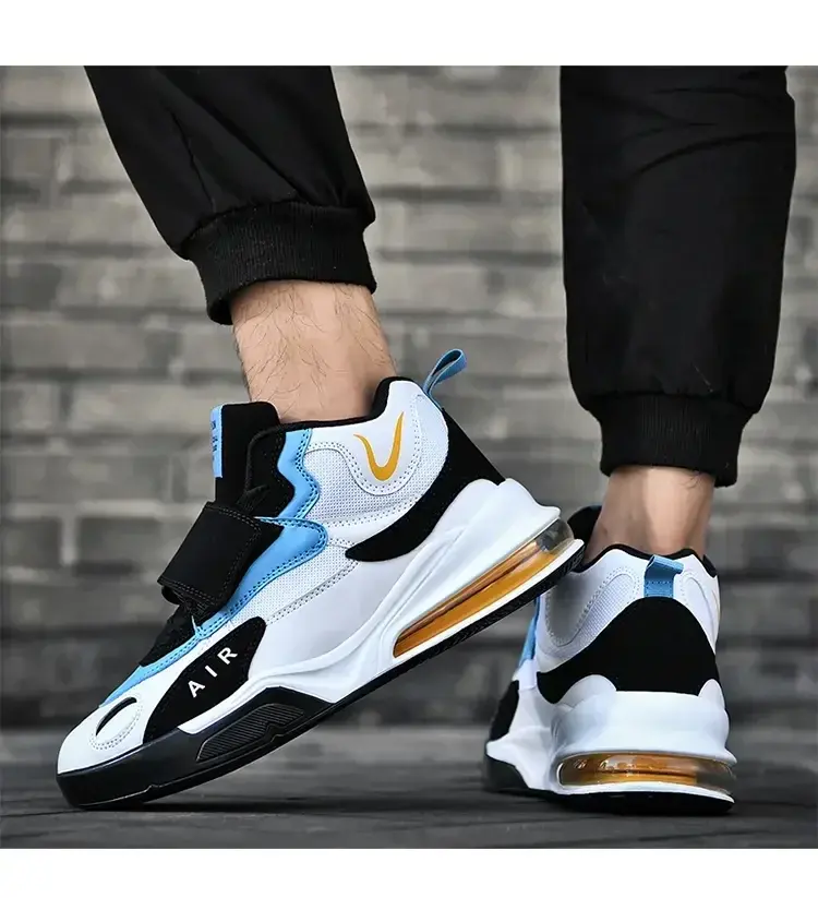Thumbnail: 2025 Basketball Shoes for Men Air Cushion Jogging Sport Shoe Breathable Women Ba