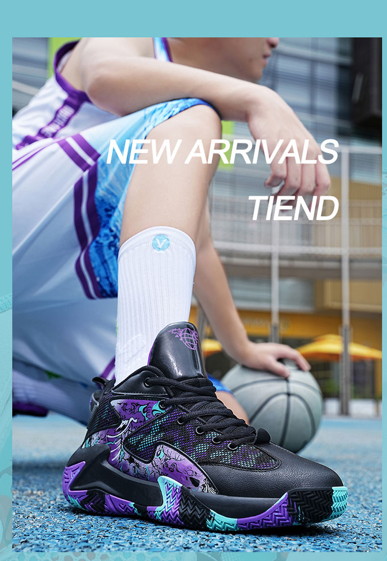Thumbnail: 2025 New Men Basketball Shoes Breathable Sports Shoes Training Athletic Women Ba