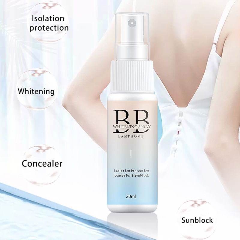 Thumbnail: BB Whitening Spray Skin Brightening Moisturizing BB Cream Face Foundation Nouris