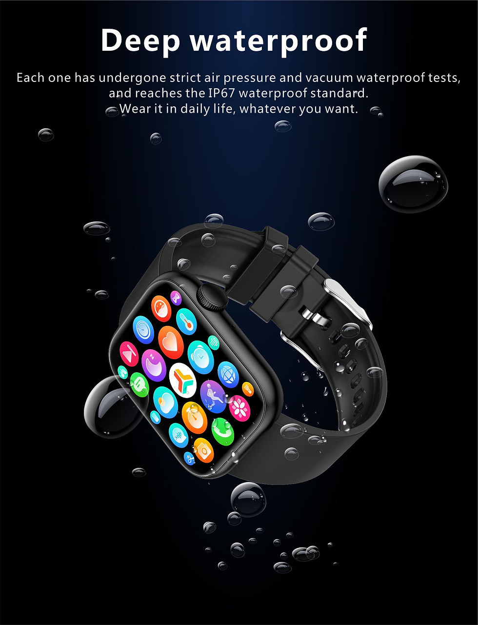 Thumbnail: LIGE Smart Watch For Women Full Touch Screen Bluetooth Call Waterproof Watches S