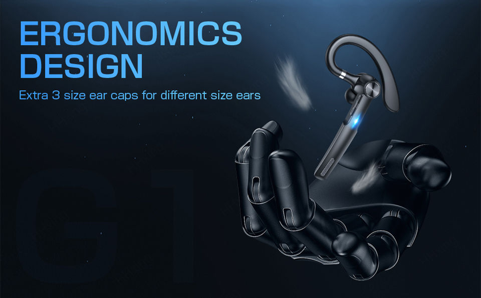 Thumbnail: Wireless Headphones Bluetooth Headset With Microphone Earphones  Handsfree Noise