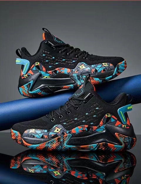 Thumbnail: new basketball shoes flying mesh breathable sneakers outdo