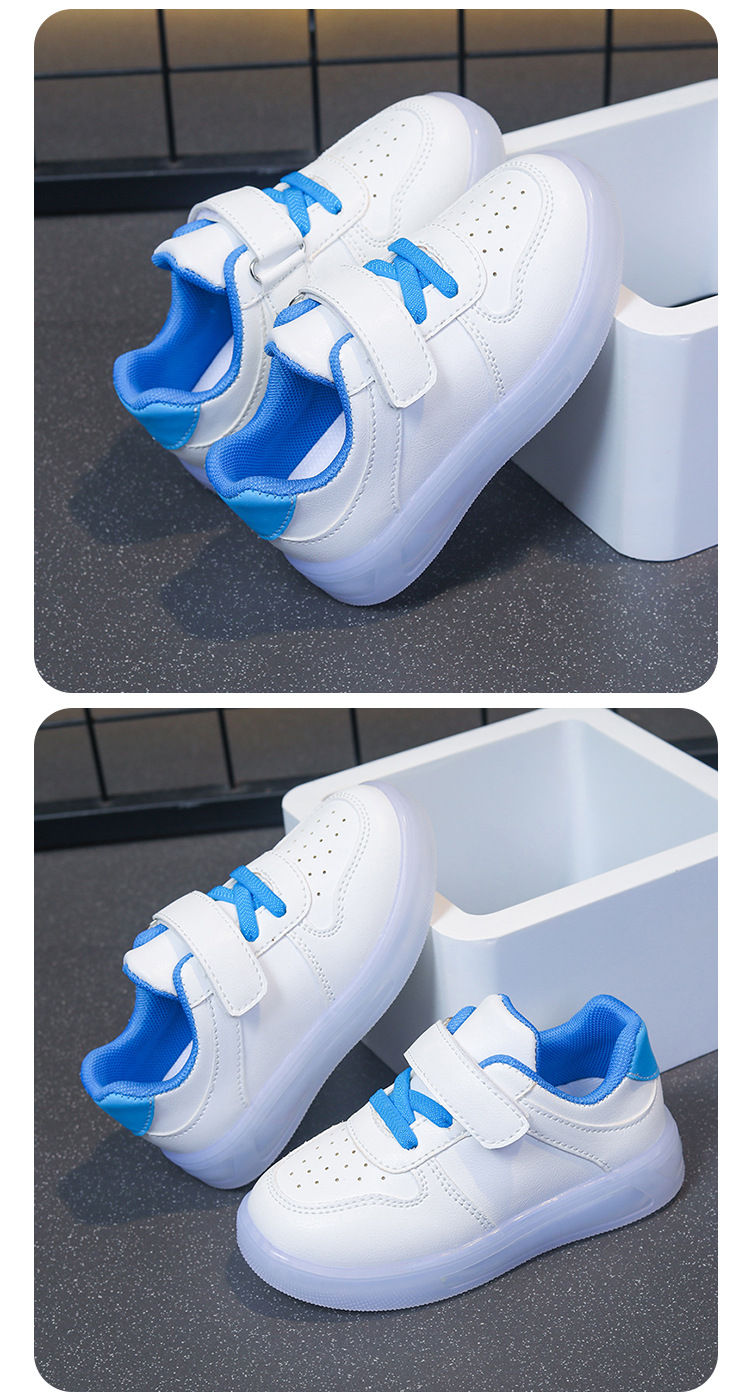 Thumbnail: Zapatos Fashion Girls' Sneakers 2025 Spring New Kids Luminous Shoes Breath Boys 