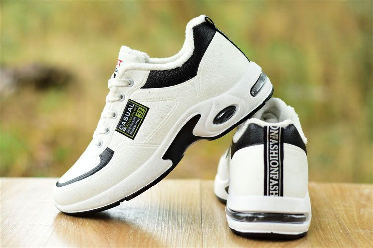 Thumbnail: 2025 new spring trend sports men's shoes Lace-up thick sole casual breathable fa
