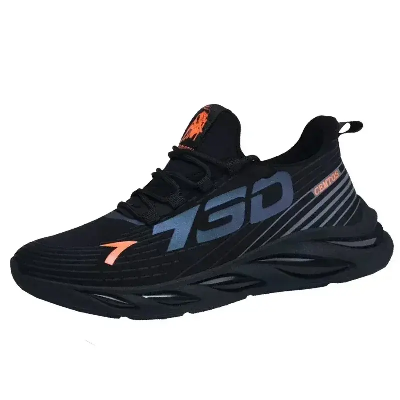 Thumbnail: 2024Shoes for Men Casual Slip on Fashion Sneakers Breathable Running Shoes Outdo