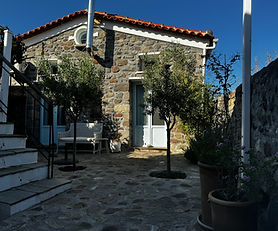 Eressos Lesvos. For sale, two beautiful houses in one yard