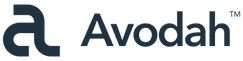 Avodah horizontal logo dark blue