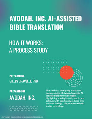 Discover how AvodahConnect’s AI-assisted, community-led translation model empowers local communities to preserve low-resource languages. Read Dr. Gilles Gravelle’s expert review in a new white paper.