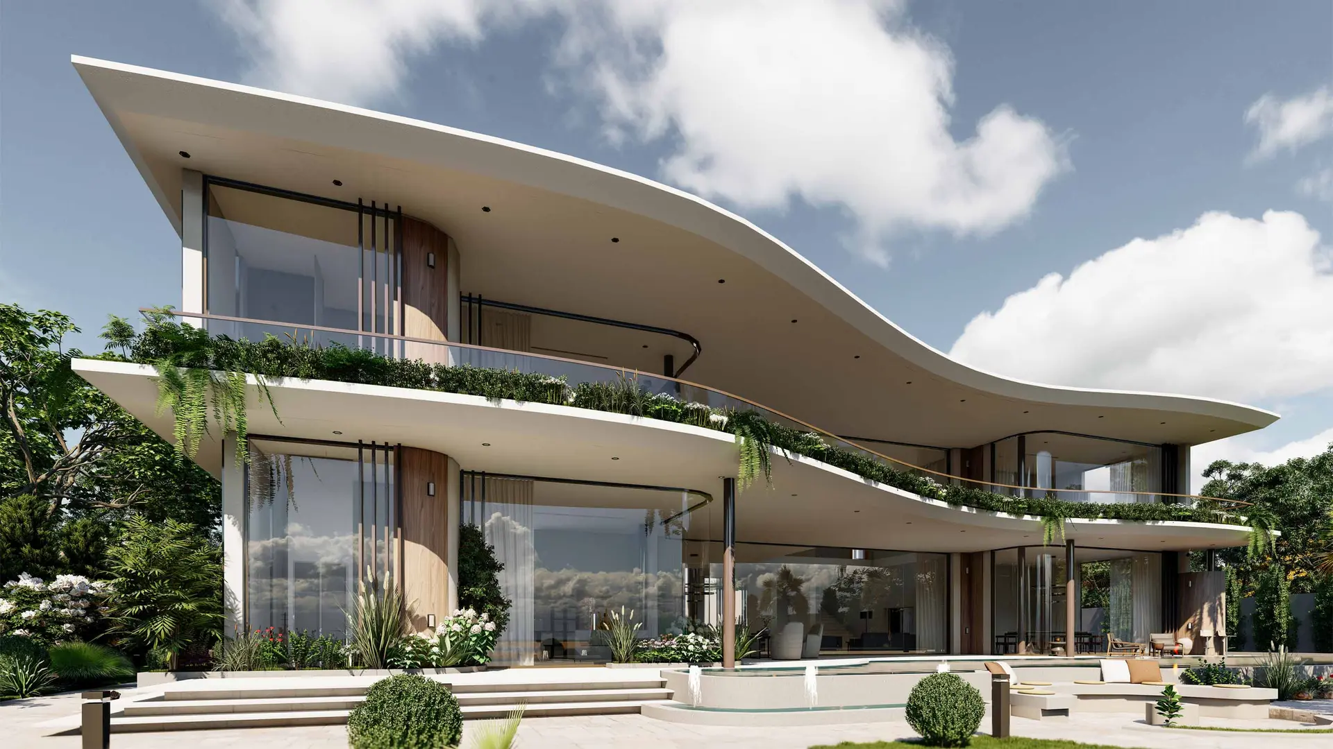 Contemporary private residence in Abu Dhabi