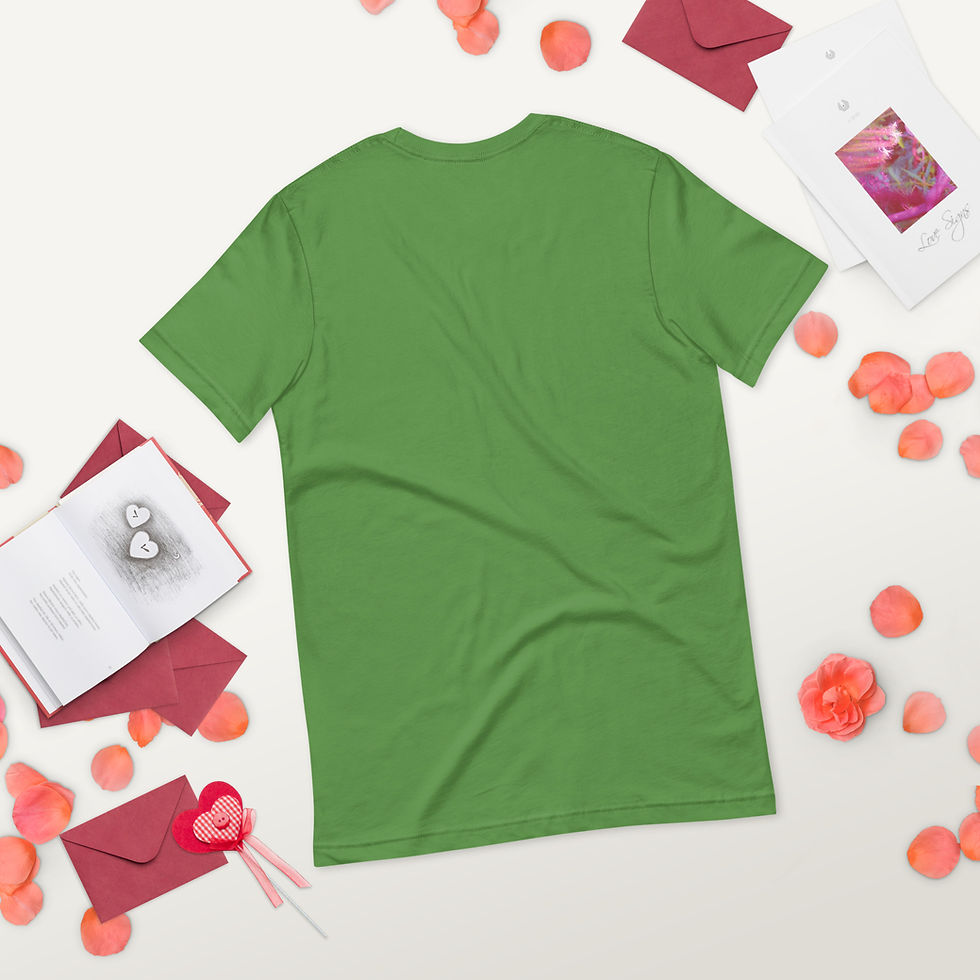 Thumbnail: Short-Sleeve Unisex T-Shirt - "Love Saved Me"