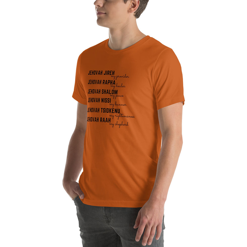 Thumbnail: Short-Sleeve Unisex T-Shirt - Names of God