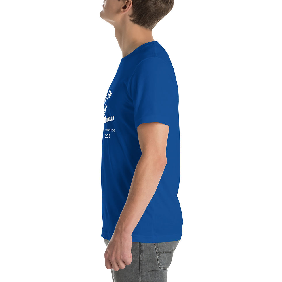 Thumbnail: Short-Sleeve Unisex T-Shirt- Great is Thy Faithfulness 