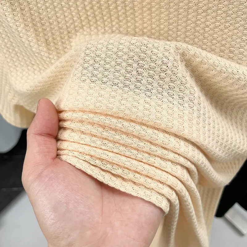 Thumbnail: Men’s Waffle-Knit Textured Short-Sleeve Polo Shirt