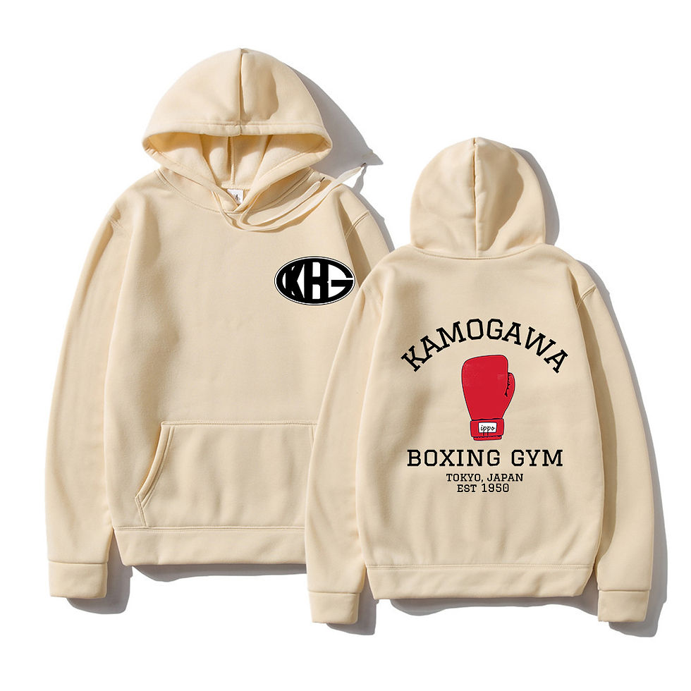 Thumbnail: Unisex Kamogawa Boxing Gym Graphic Hoodie
