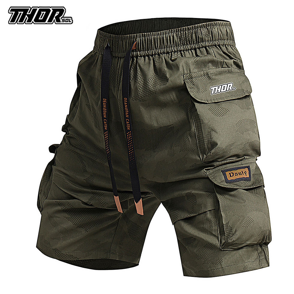 Thumbnail: Men’s MTB Cargo Cycling Shorts with Gel Padding