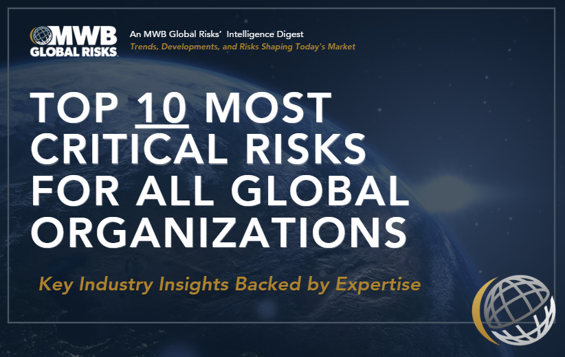 Top 10 Most Critical Risks for All Global Organizations