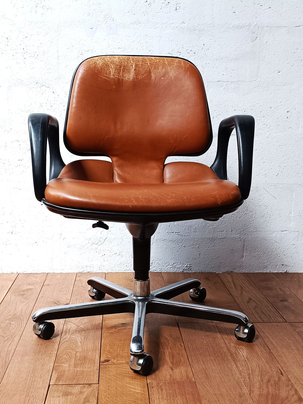 Miniature : Chaise de bureaun vintage Vitramat par Wolfgang Mueller