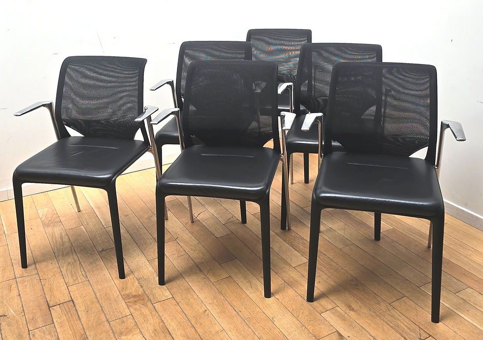 Miniature : Suite de 8 chaises MediaSlim, Vitra