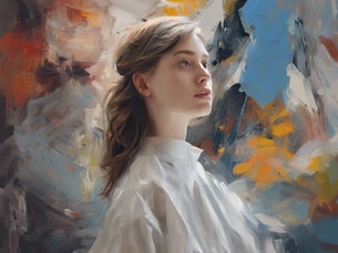 Exploring the Unseen: How Does AI Transform the Painting Experience?