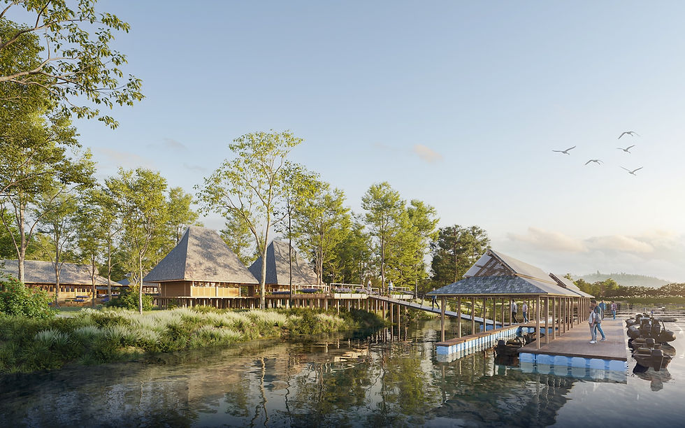 Kamipang Basecamp, nature-led design, central kalimantan, Tata Habitat