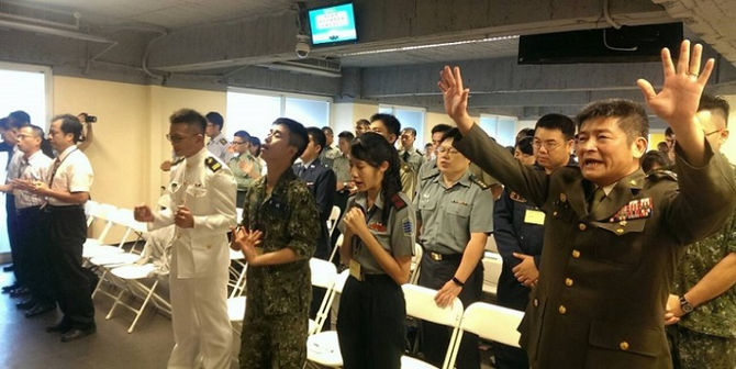 93軍人禱告大會 宣告榮耀出於神