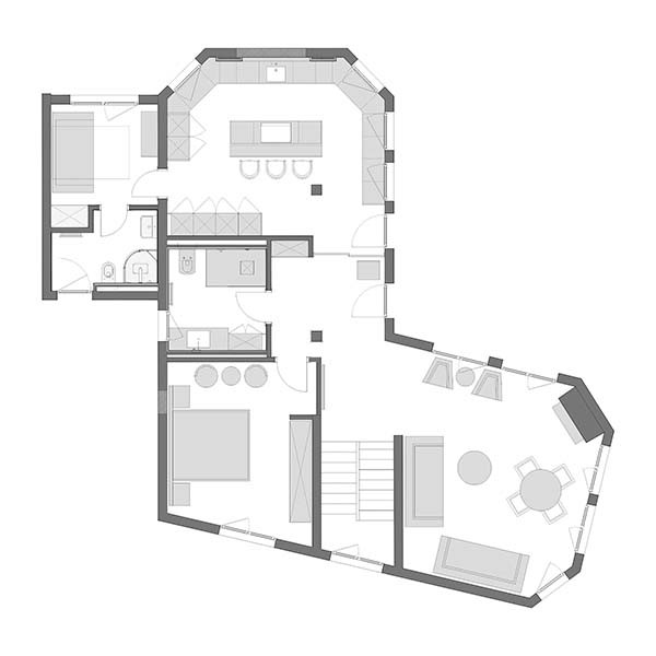 dispoziční řešení