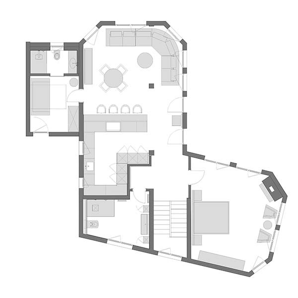 dispoziční řešení