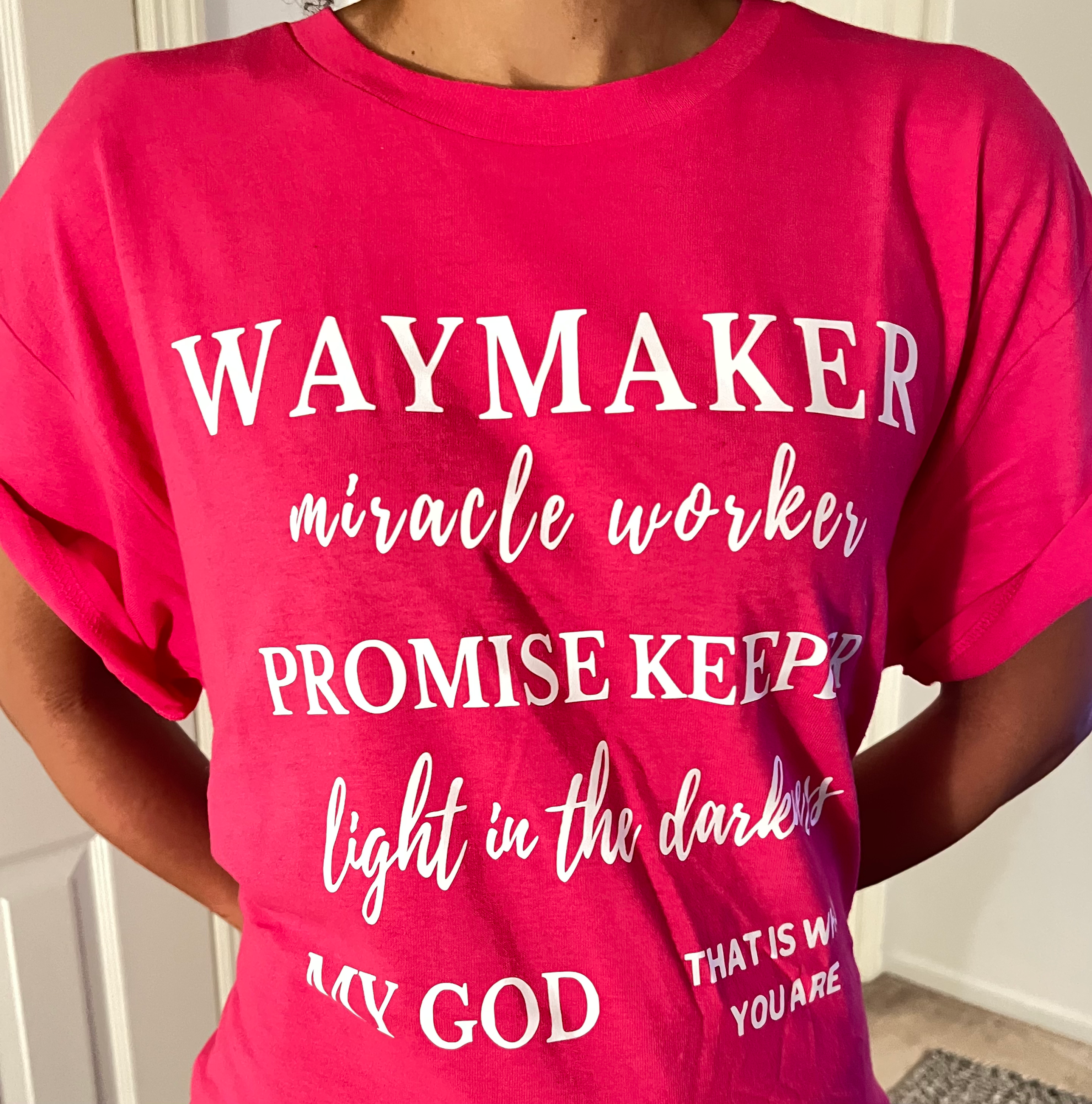 Waymaker tshirt