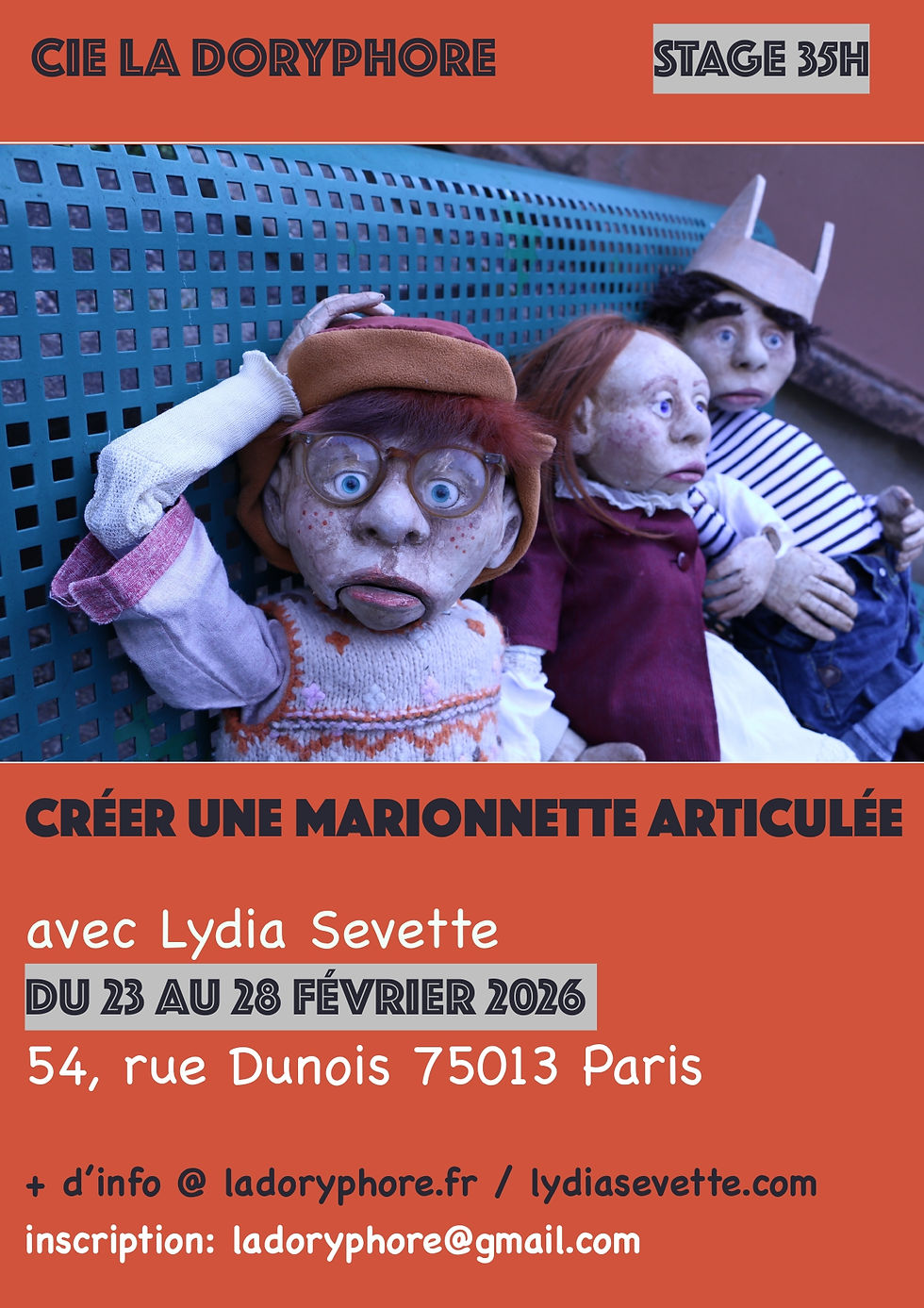 Flyer stage Février