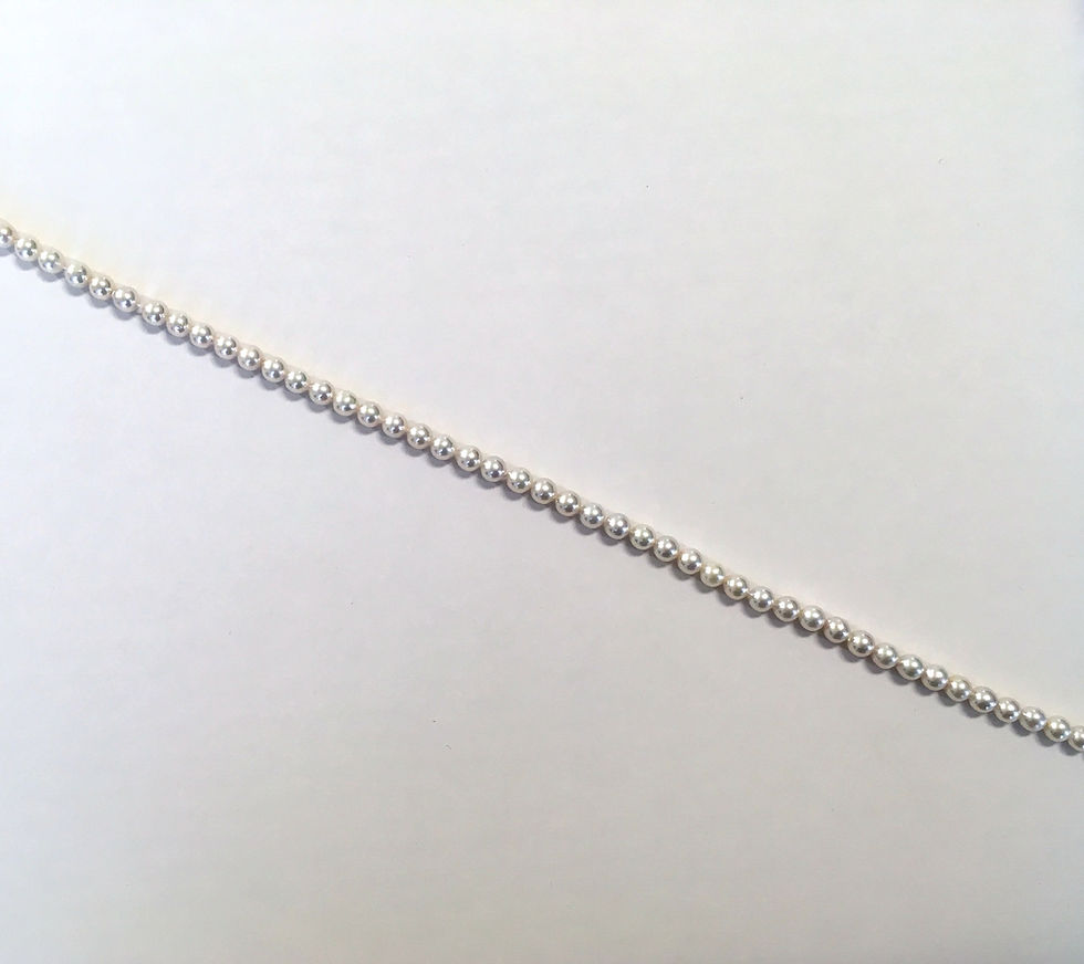 Thumbnail: Premier Japanese Akoya Pearl strands AAA+ (SJ-40) 7.5x8mm.