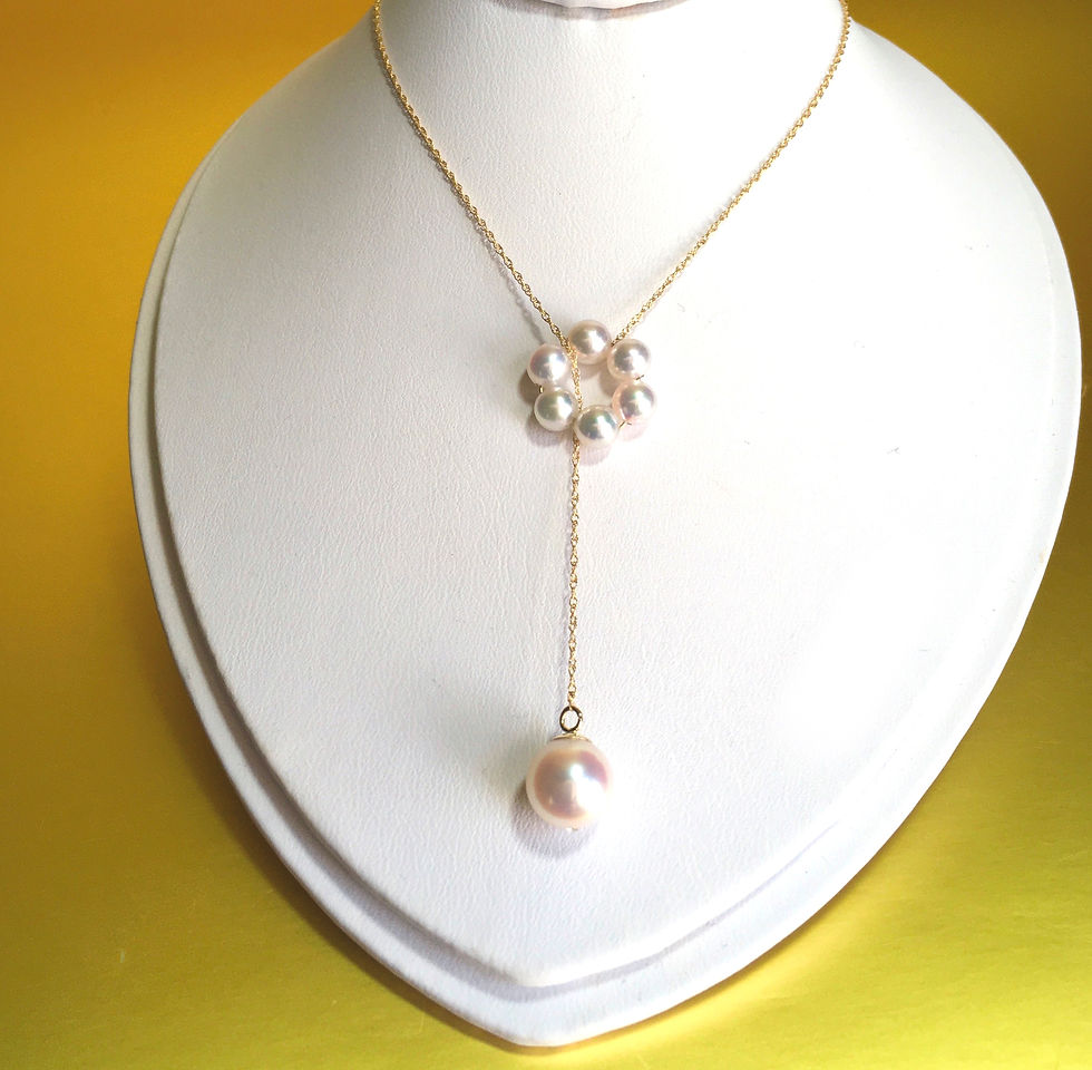 Thumbnail: Akoya Pearl Lariat Necklace