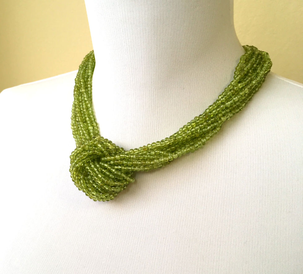 Thumbnail: Peridot necklace