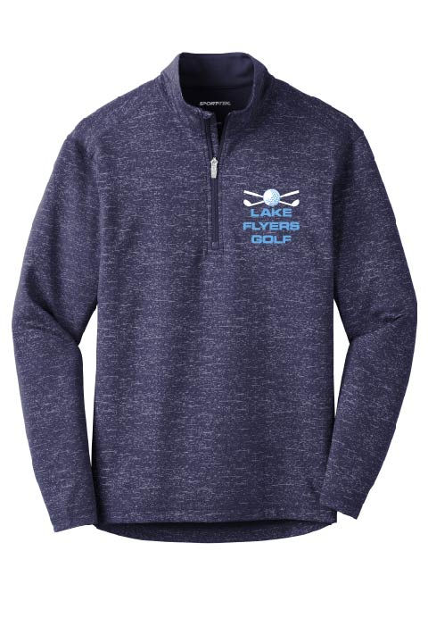 Sport-Tek ® Sport-Wick ® Stretch Reflective Heather 1/2-Zip Pullover