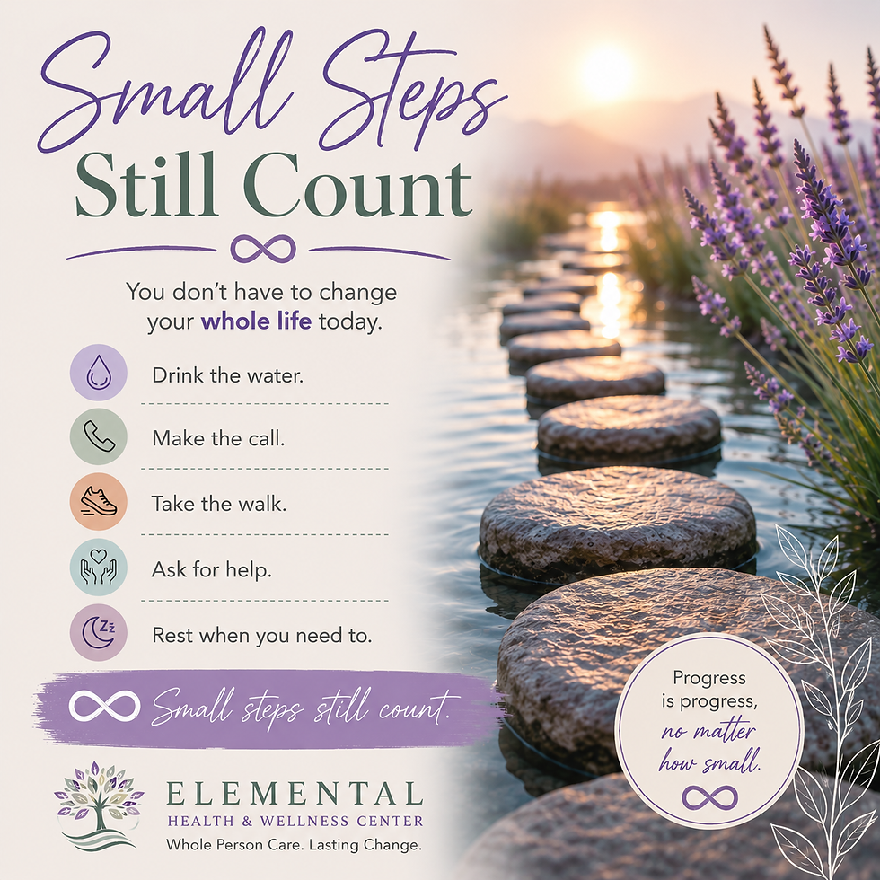 Small Steps Still Count