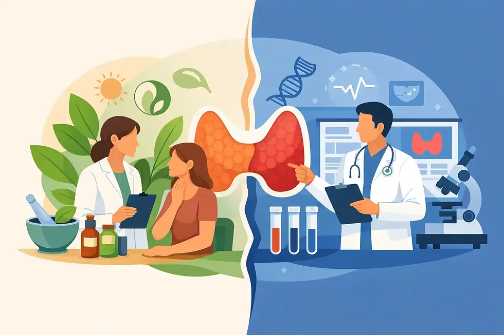 Naturopathic Thyroid Care Versus Endocrinology